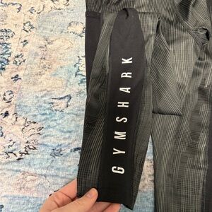 Gymshark Charcoal and Light Gray Leggings